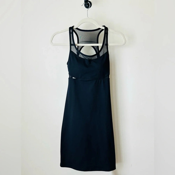 Fabletics Tropez Black Compression Mini Dress - Size XS - NWT - Picture 4 of 14